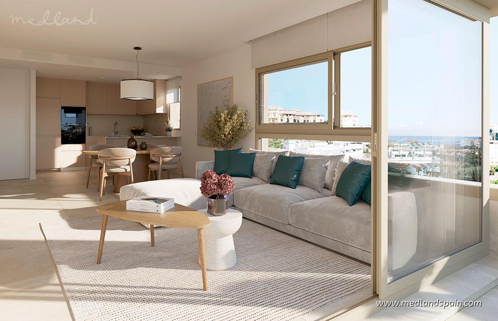 Apartamento en Mijas Costa, Málaga, España 1 dormitorio, 64 m2 No. 151230
