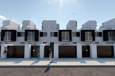 Kaupunkipientalo myytävänä Murcia, Espanja, 3 makuuhuonetta, 100 m2 No. 144762 - kuva 5