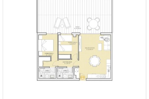 Apartment for sale Benidorm, Alicante, Spain 2 bedrooms, 73 sq.m. No. 134267 - photo 19