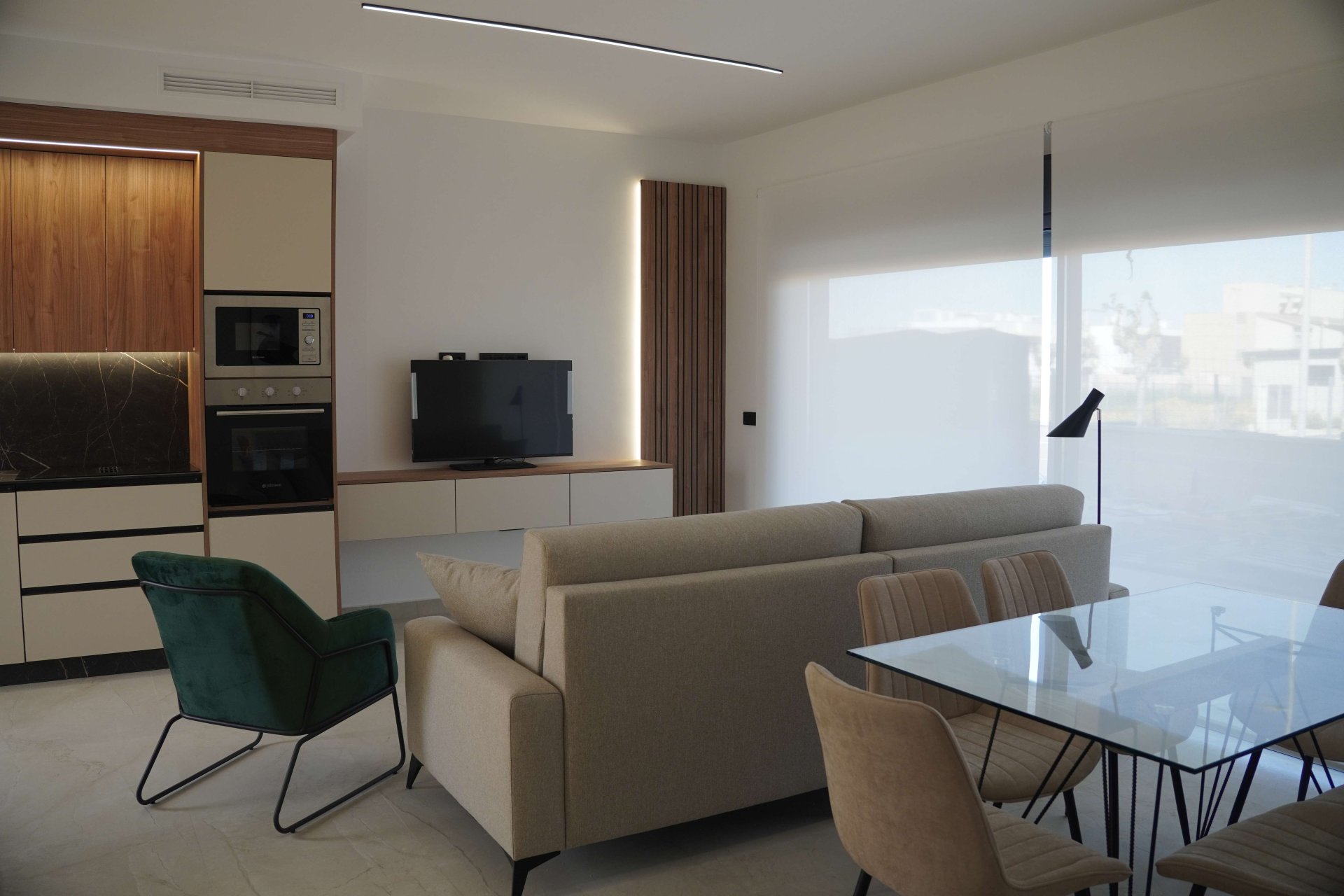 Huoneisto Torre de la Horadada, Alicante, Espanja 3 makuuhuonetta, 103 m2 No. 134152