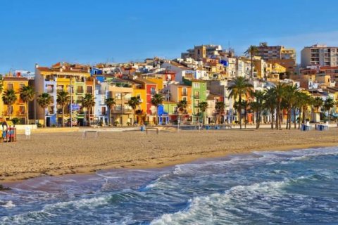 Tontti Villajoyosa, Alicante, Espanja 2 makuuhuonetta, 85 m2 No. 191723