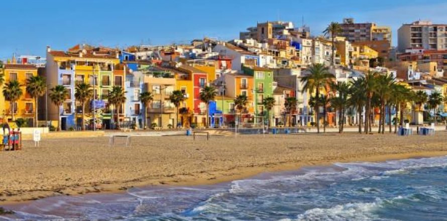Tontti Villajoyosa, Alicante, Espanja 2 makuuhuonetta, 85 m2 No. 191723