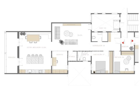 Apartamento en venta en Barcelona, España 4 dormitorios, 150 m2 No. 157599 - foto 12