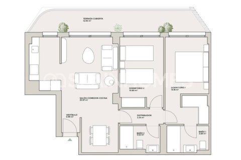 Apartamento en venta en Torremolinos, Málaga, España 3 dormitorios, 87 m2 No. 177915 - foto 10