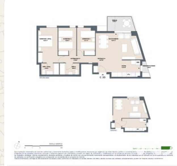 Appartamento a Denia, Alicante, Spagna 3 camere da letto, 105 mq. N° 195014