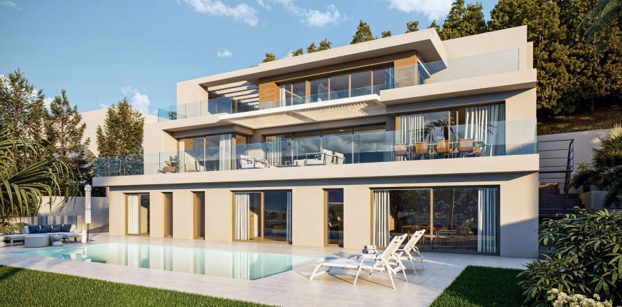 Villa in Altea, Alicante, Spain 4 bedrooms, 405 sq.m. No. 175964
