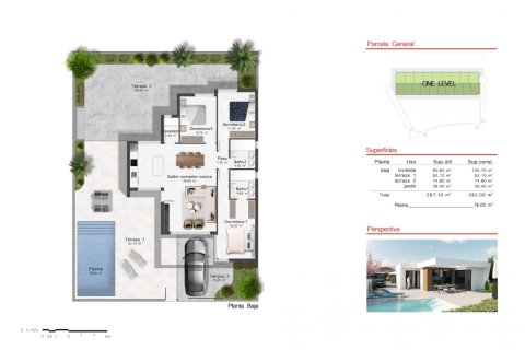 Продажа виллы в Банос и Мендиго, Мурсия, Испания 3 спальни, 105м2 №165111 - фото 5