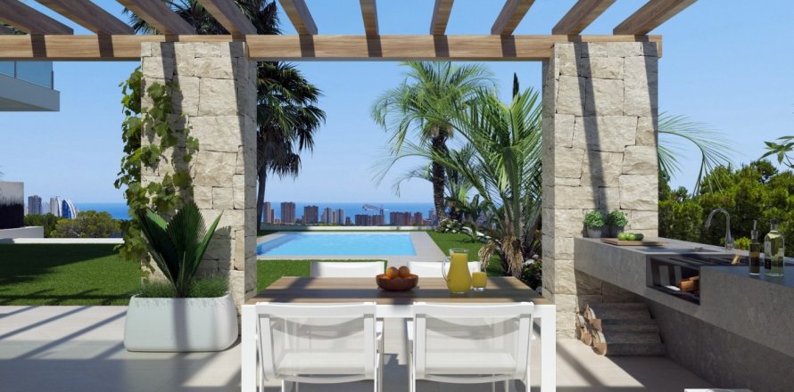 Вилла в Финестрат, Аликанте, Испания 3 спальни, 145м2 №165110