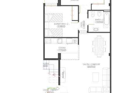 Apartament w Cuevas del Almanzora, Almeria, Hiszpania 2 sypialnie, 88 mkw. nr 187136 – zdjęcie 16