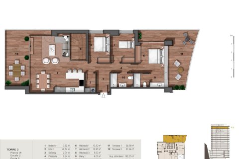 Duplex zum Verkauf in Principado De Andorra (Ninguna Poblacion Tiene C.P.), Lleida, Spanien 3 Schlafzimmer, 124 m2 Nr. 156994 - Foto 20