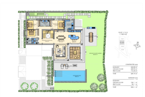Talo myytävänä Marbella, Malaga, Espanja, 5 makuuhuonetta, 1100 m2 No. 153407 - kuva 25