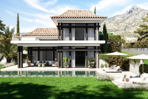 Talo myytävänä Marbella, Malaga, Espanja, 5 makuuhuonetta, 1100 m2 No. 153407 - kuva 2