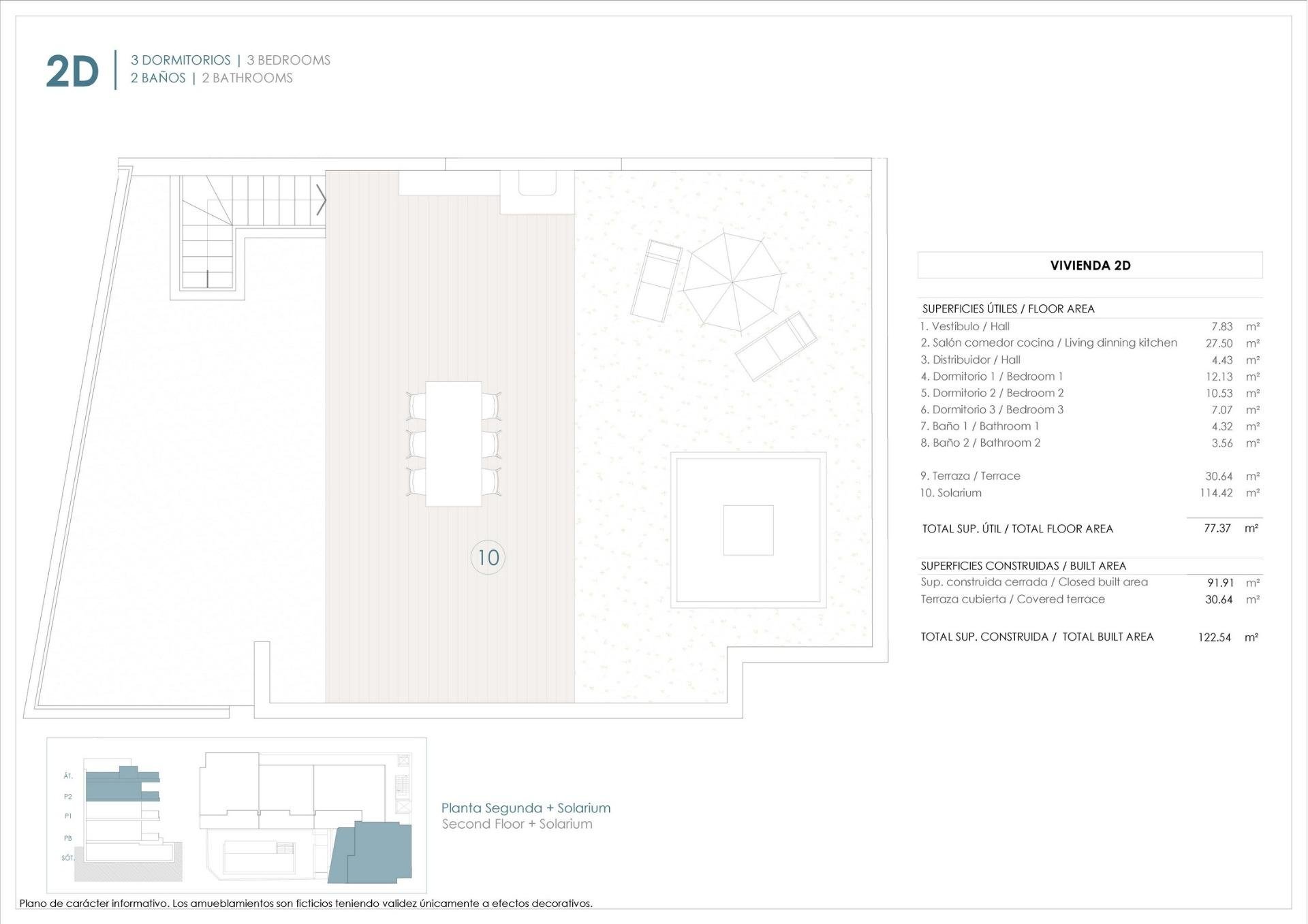 Apartment à Benijofar, Alicante, Espagne 3 chambres, 90 m2 No. 151636