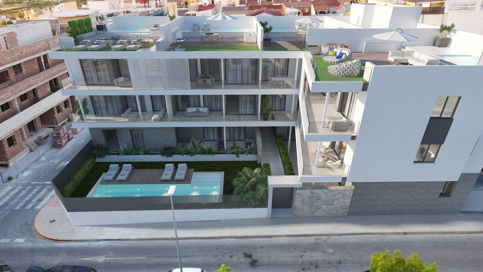 Apartment in Benijofar, Alicante, Spain 3 bedrooms, 90 sq.m. No. 151634