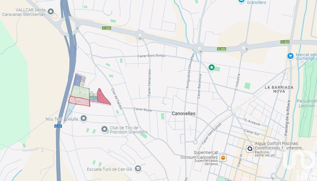 Land in Canovelles, Barcelona, Spanien 6766 m2 Nr. 153873