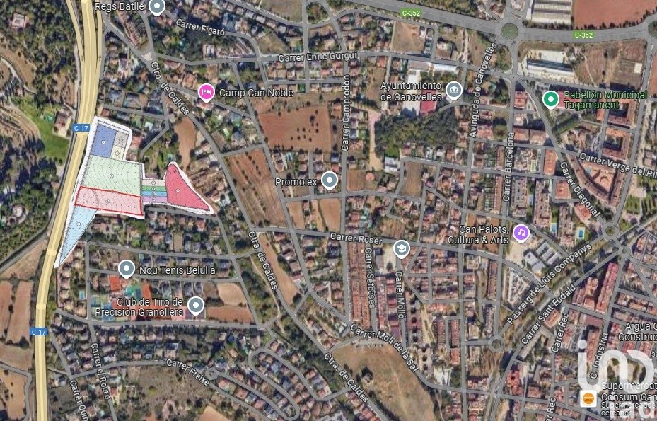 Land in Canovelles, Barcelona, Spanien 6766 m2 Nr. 153873
