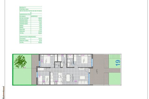 Apartamento en venta en Pilar de la Horadada, Alicante, España 3 dormitorios, 83 m2 No. 155347 - foto 27