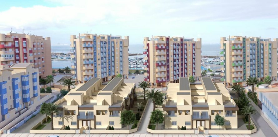 Townhouse La Manga del Mar Menor, Murcia, Espagne 3 chambres, 109 m2 No. 110458