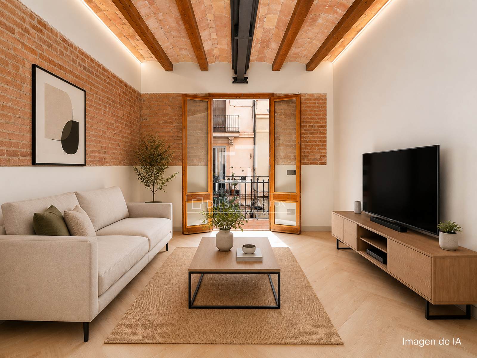 Apartment in Barcelona, Spain 3 bedrooms, 67 sq.m. No. 192581