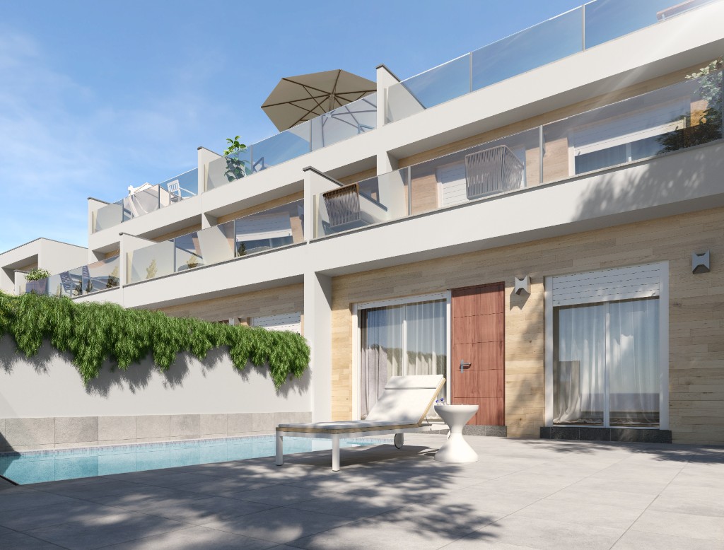 Villa in San Pedro del Pinatar, Murcia, Spanien 3 Schlafzimmer, 111 m2 Nr. 145144