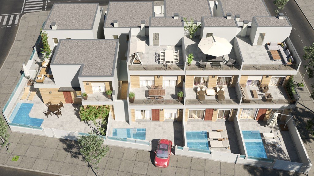 Villa in San Pedro del Pinatar, Murcia, Spanien 3 Schlafzimmer, 111 m2 Nr. 145144