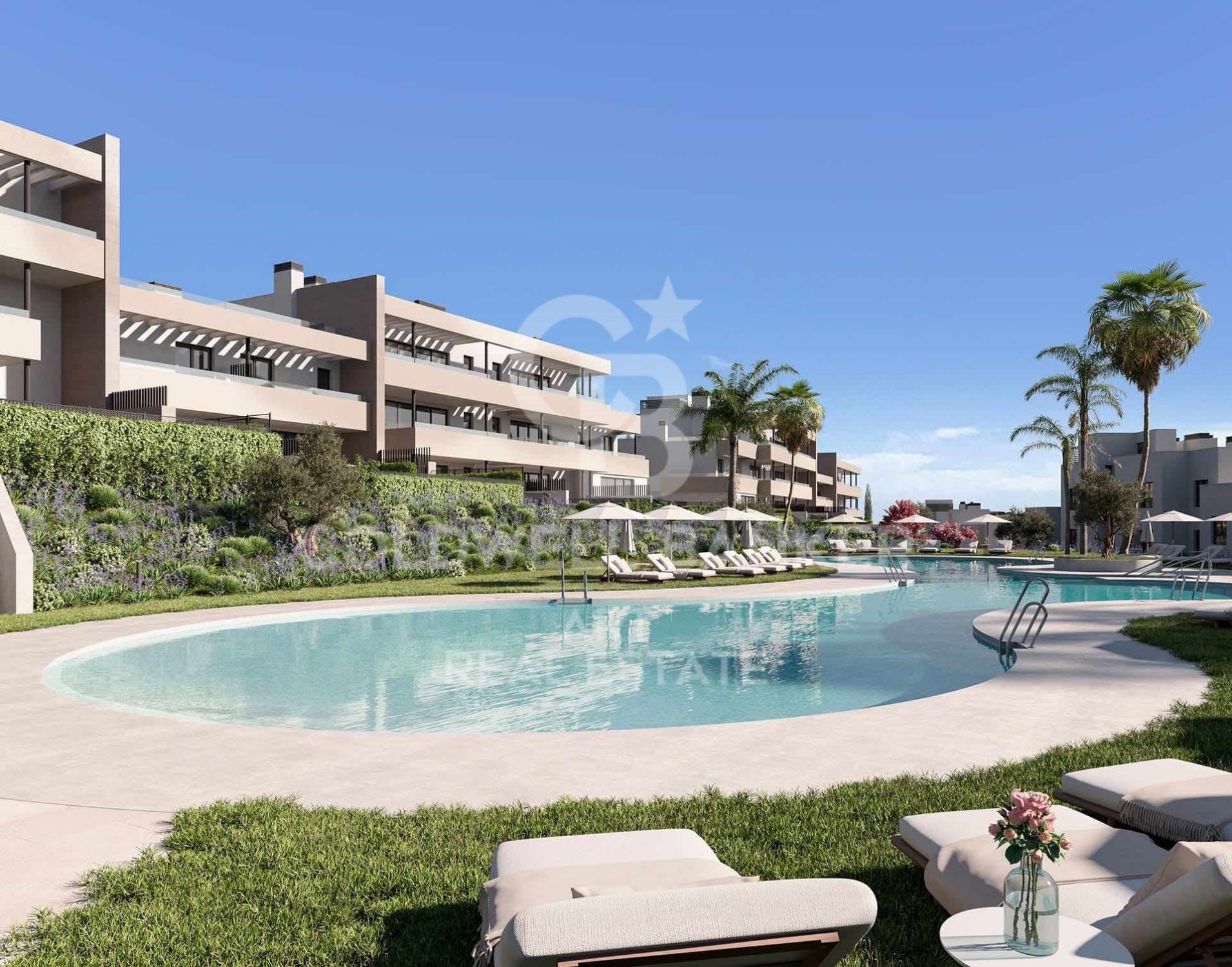 Apartamento en Casares, Málaga, España 2 dormitorios, 99 m2 No. 159852
