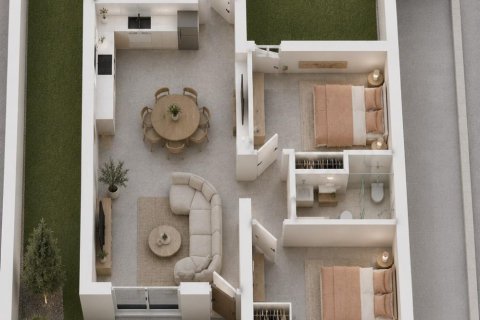 Townhouse for sale in Mazarron, Murcia, Spain 3 bedrooms, 75 sq.m. No. 190069 - photo 10