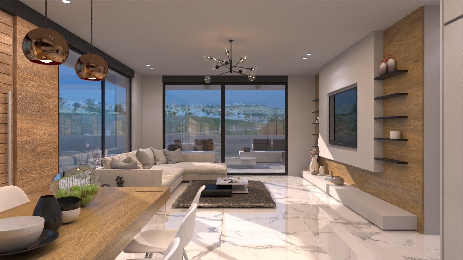 Villa i Ciudad Quesada, Alicante, Spanien 3 sovrum, 335 kvm. Nr. 110629