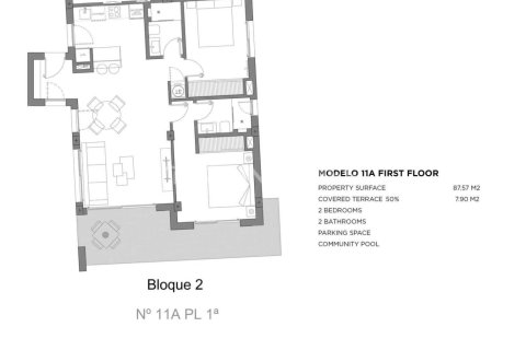 Appartamento in vendita Los Alcazares, Murcia, Spagna 3 camere da letto, 115 mq. N° 139761 - foto 14