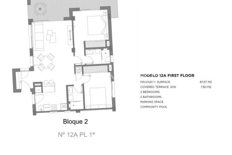 Appartamento in vendita Los Alcazares, Murcia, Spagna 3 camere da letto, 115 mq. N° 139761 - foto 13