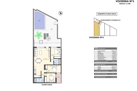 Продажа квартиры Пилар де ла Орадада, Аликанте, Испания 3 спальни, 91м2 №139764 - фото 14