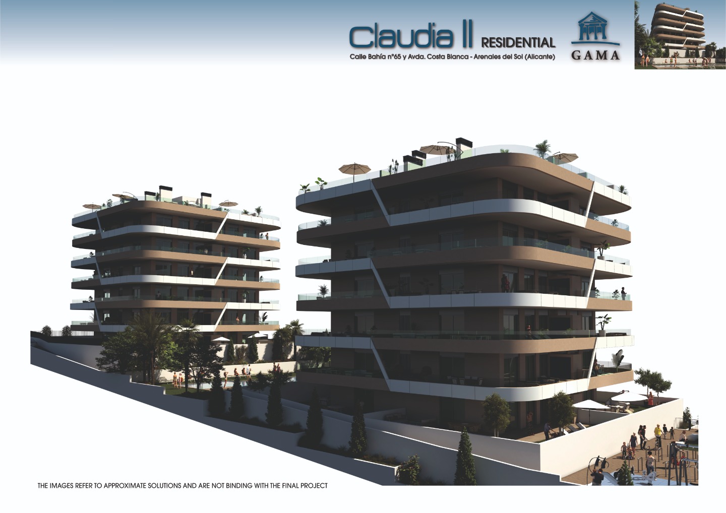 Apartament w Los Arenales Del Sol, Alicante, Hiszpania 2 sypialnie, 117 mkw. nr 80950