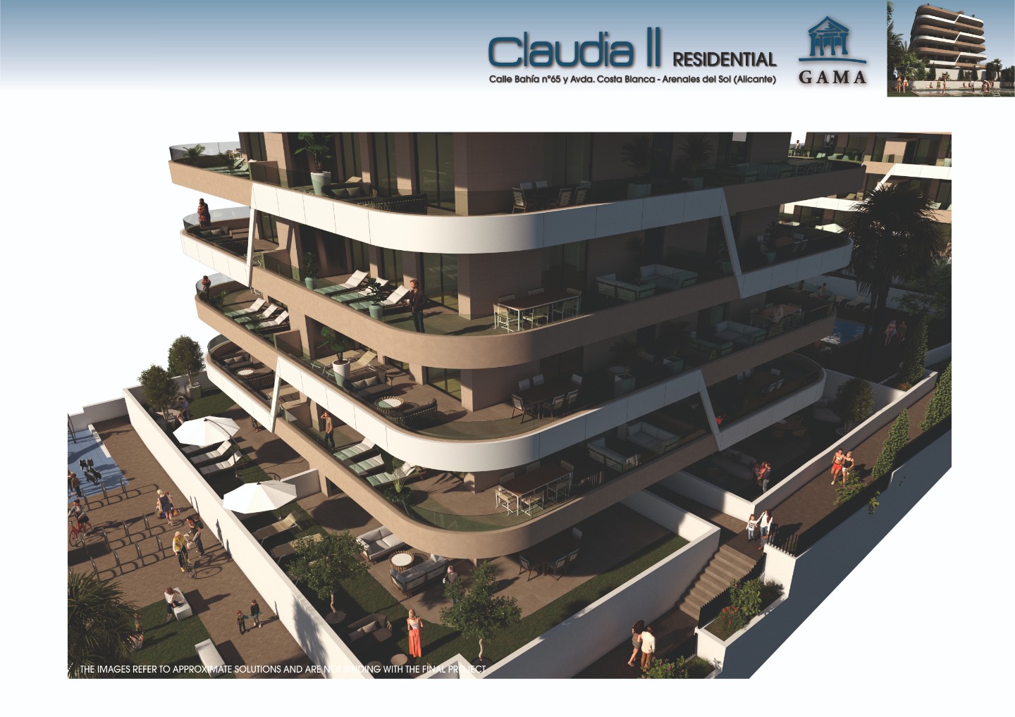 Apartament w Los Arenales Del Sol, Alicante, Hiszpania 2 sypialnie, 117 mkw. nr 80950