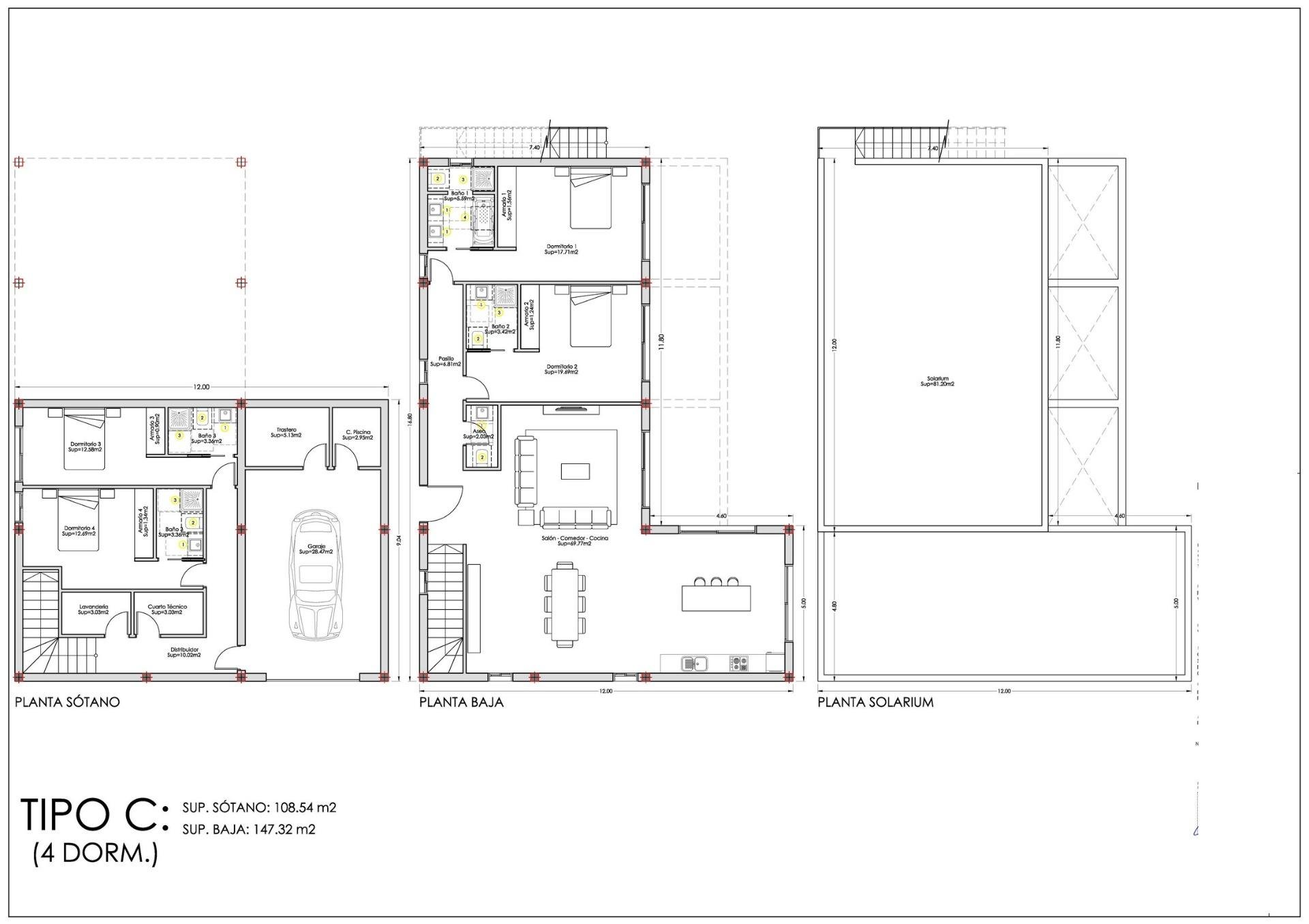 Villa in Finestrat, Alicante, Spain 4 bedrooms, 255 sq.m. No. 161248