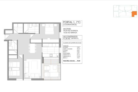 Lägenhet till salu i Javea, Alicante, Spanien 2 sovrum, 91 kvm. Nr. 161244 - foto 17
