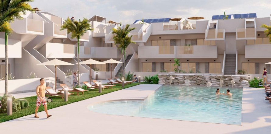 Bungalow i Torre-Pacheco, Murcia, Spanien 3 sovrum, 80 kvm. Nr. 171175