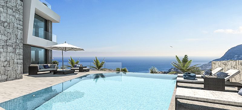 Villa in Calpe, Alicante, Spanien 4 Schlafzimmer, 410 m2 Nr. 136627