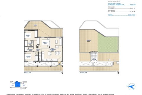 Wohnung zum Verkauf Los Alcazares, Murcia, Spanien 3 Schlafzimmer, 92 m2 Nr. 136778 - Foto 14