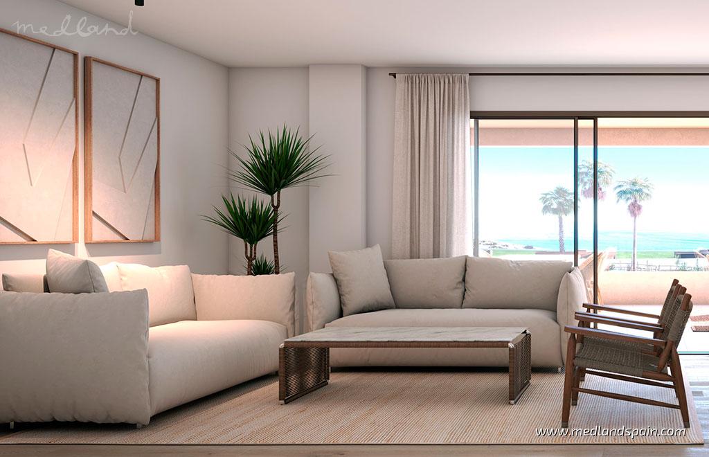 Wohnung in Manilva, Malaga, Spanien 3 Schlafzimmer, 140 m2 Nr. 140228