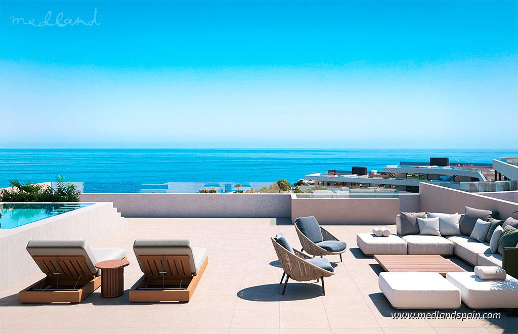 Wohnung in Manilva, Malaga, Spanien 3 Schlafzimmer, 140 m2 Nr. 140228