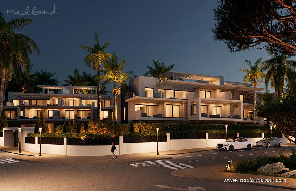 Lägenhet i Estepona, Malaga, Spanien 3 sovrum, 129 kvm. Nr. 140229