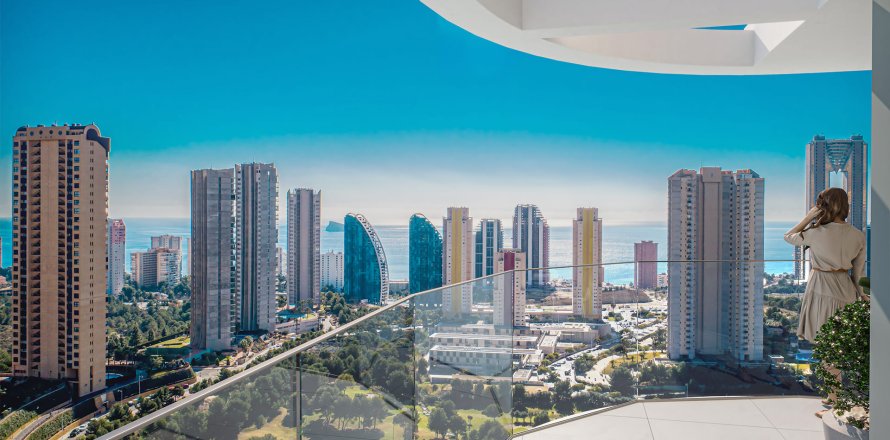 Appartamento a Benidorm, Alicante, Spagna 3 camere da letto, 131 mq. N° 195660
