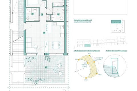 Bungalowi myytävänä Los Balcones, Alicante, Espanja, 2 makuuhuonetta, 69 m2 No. 142298 - kuva 13