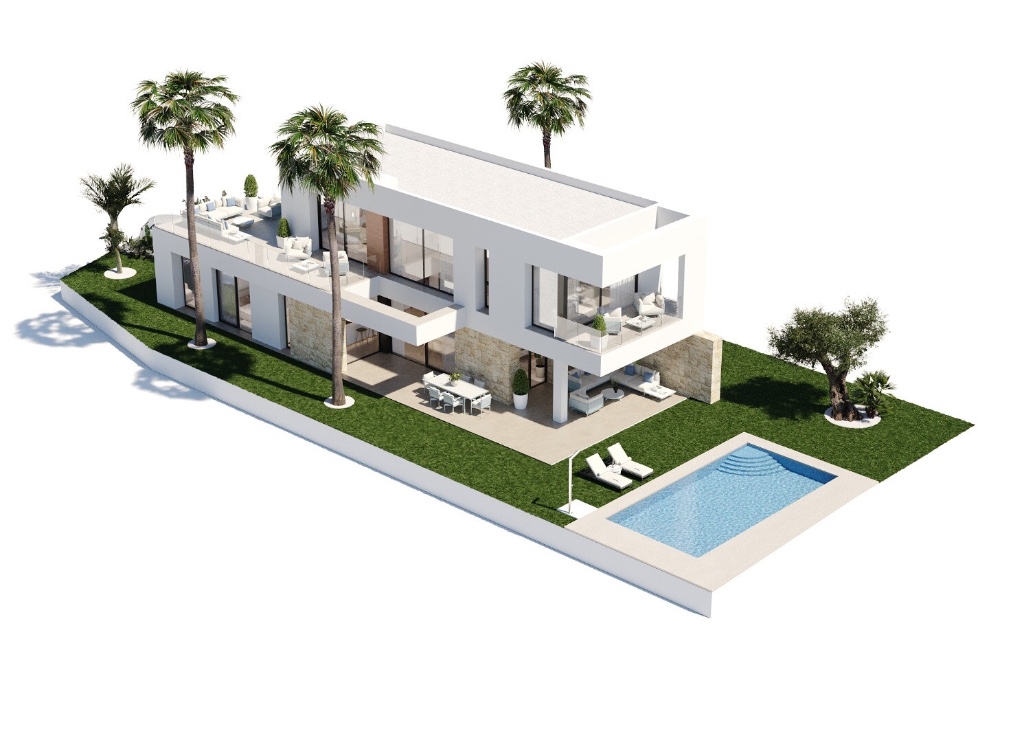 Huvila Benidorm, Alicante, Espanja 4 makuuhuonetta, 155 m2 No. 145382
