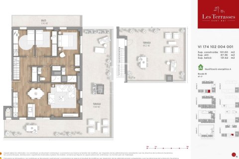 Penthouse à vendre à Sant Boi de Llobregat, Barcelona, Espagne, 3 chambres, 101 m2 No. 161402 - photo 25