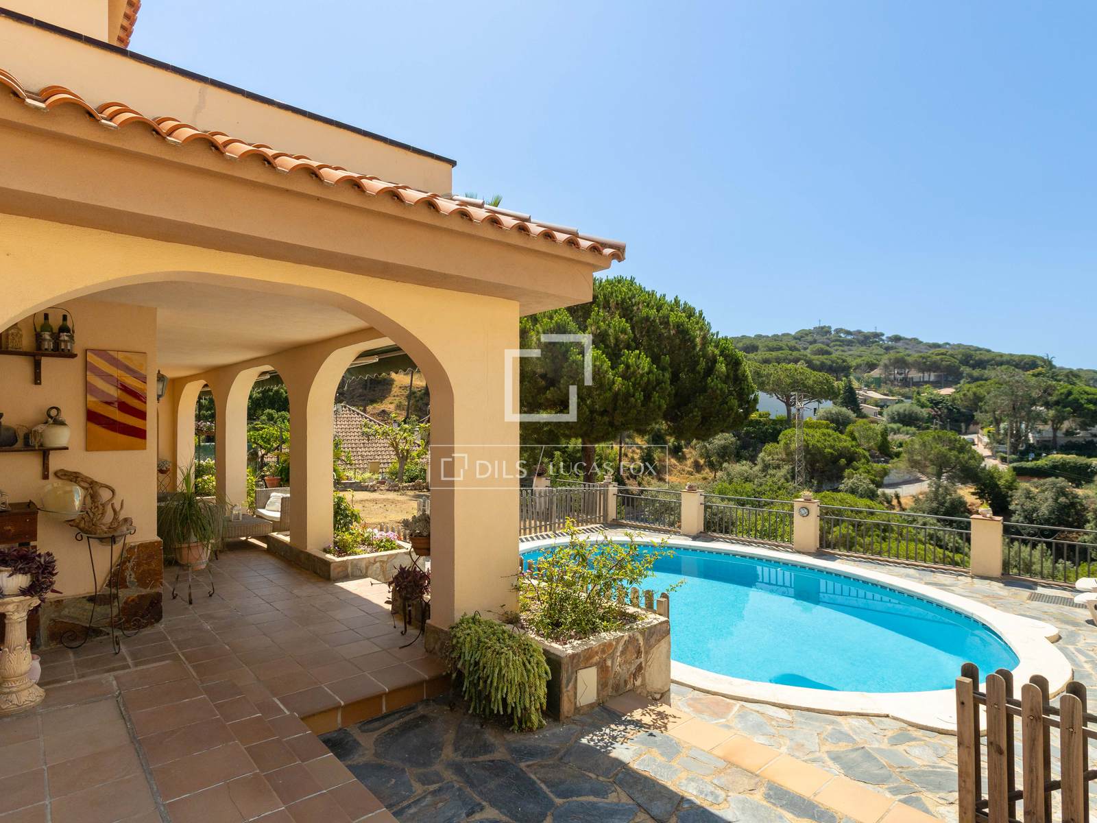 Villa i Cabrils, Barcelona, Spanien 4 sovrum, 218 kvm. Nr. 150967