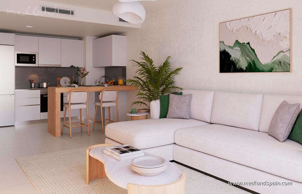 Apartment in Benalmadena, Malaga, Spain 2 bedrooms, 96 sq.m. No. 142849