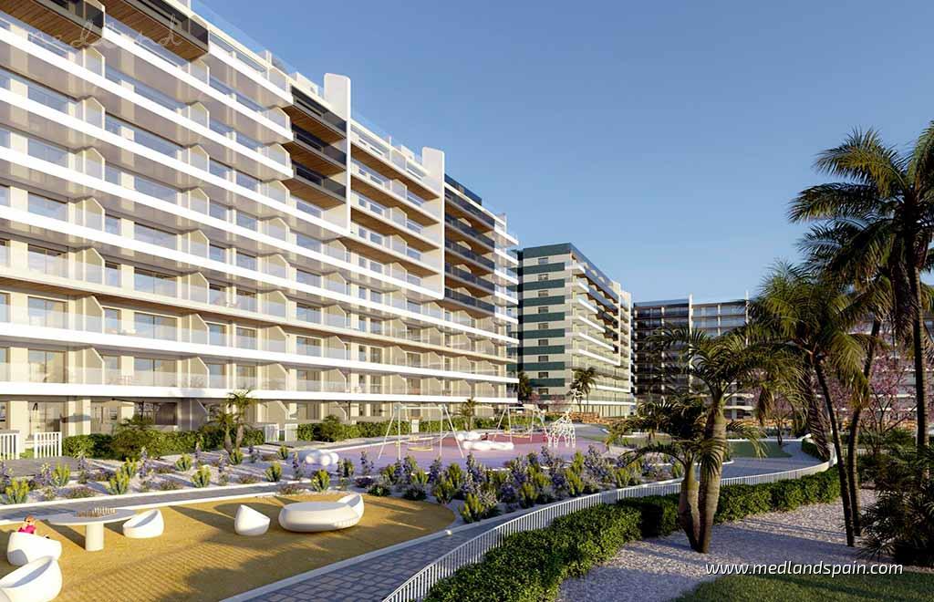 Lägenhet i Punta Prima, Alicante, Spanien 2 sovrum, 71 kvm. Nr. 142854