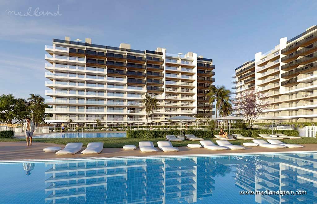 Lägenhet i Punta Prima, Alicante, Spanien 2 sovrum, 71 kvm. Nr. 142854