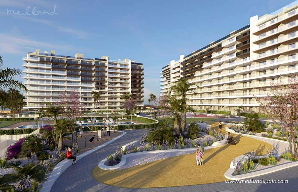 Lägenhet i Punta Prima, Alicante, Spanien 2 sovrum, 71 kvm. Nr. 142854